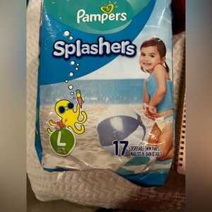 Pampers Splashers Swim Pants - Blue